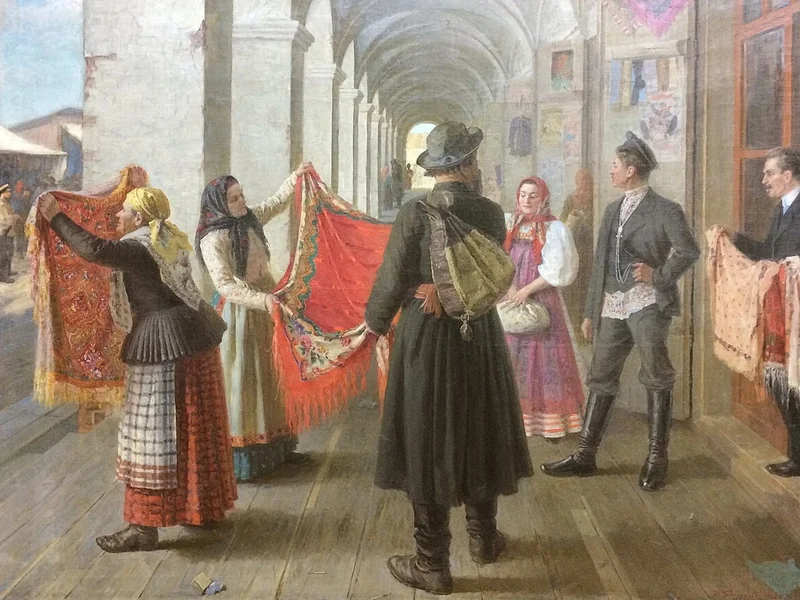 1874-Nikolay Georgiyevich (Yegorovich) Bekryashev - Scegliere la dote